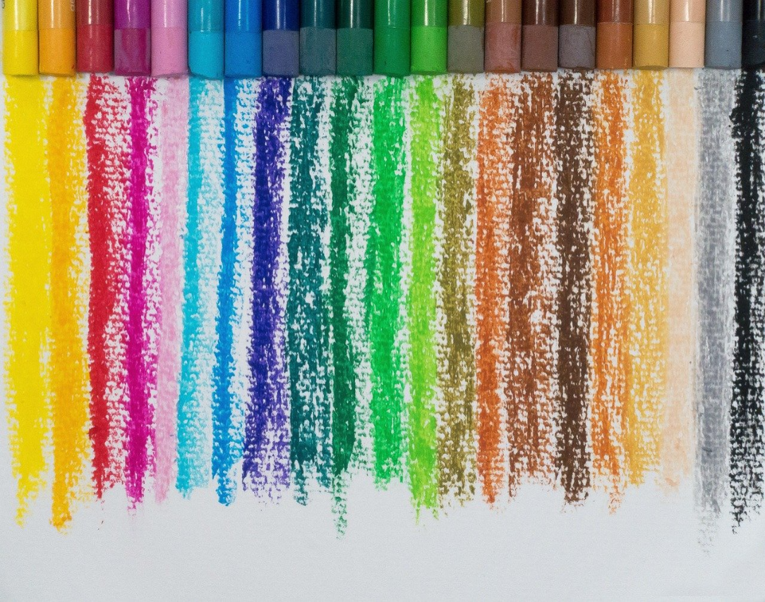 Colorful Chalk Lines
